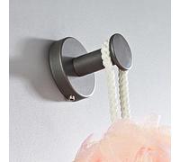 Gray Bathroom Accessories Set Brass Toilet Brush Holder WC Roll Paper Towel Shelf Rail Shower Soap Dish Wall Hook Hairdryer Rack,Single Towel Bar LWX