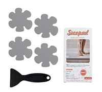 (Gray) - Bathtub Stickers Non-Slip, Safety Shower Treads Adhesive Appliques with Premium Scrape (Grey)