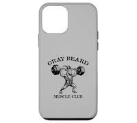 Gray Beard Muscle Club Weightlifting Goat Classic Design Case for iPhone 12 mini