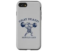 Gray Beard Muscle Club Weightlifting Goat Classic DesignBear Case for iPhone SE (2020) / 7/8