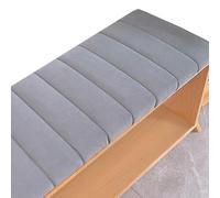 Gray Bench Cush Pad for Kitchen Garden Dining Bench 100x40 120x40 140x40 80x40 150x50 cm - table Seat Cush for Outdoor & Indoor Use