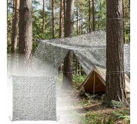 Gray Camouflage Netting for Garden Shade 9.8 ft x 42.7 ft/118.1 in x 511.8 in/3x13 m, Decorative Camo Netting Pergola Cover, Breathable 210D Oxford Mesh for Patio Privacy Balcony Decor Backyard