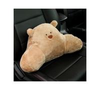 (gray) Car Headrest Cartoon Cute Neck Pillow A Pair of Goddess Seat, Backrest