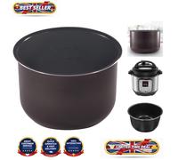 Gray Ceramic Non-Stick Inner Pot - 2.8 Litres, Ideal for Duo Cookers