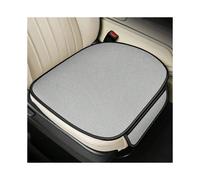 (Gray Cushion, Polyester) Summer Cool Car Seat Cover Cool Breathable Fabric Car Front Seat Cushion/Rear Seat Cushion/Three -piece