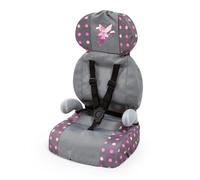 Doll's car, booster seat, doll accessories