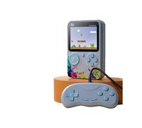 (Gray Double) Retro 500 In 1 Mini Arcade Game Console Super Mario Contra