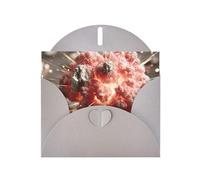 Gray Envelope Greeting Cards With Unique Exploding Stone Pattern For Write Down Your Blessings For Various Holidays