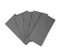 Gray Flour Sack Tea Towels - 100% Cotton, 5 Pack, 27"x27" Extra Large, Highly Absorbent Gray Dish Drying Towels - Lint-Free Baking Towels, Customizable and Versatile Kitchen Towels (5 Pack)