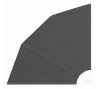 Gray Folding Balcony Parasol 210x210 cm Polyester with Steel e Wind Protect for Patio and Garden Ideal Outdoor e Solut