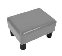 Gray Footrestfor Desk Living Room Bedroom - with Legs table Home Accessory Perfect for Relaxat and Decor