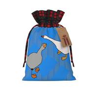 gray goose Two Color Drawstring Gift Bag S Beautiful Convenient Suitable For Christmas Birthdays