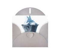 Gray Greeting Card YYHWHJDE The tip of the iceberg Picture Perfect for Valentine's Day, Wedding Anniversary & Party Invitations