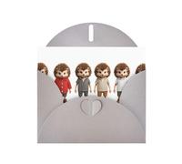 Gray Greeting Card YYHWHJDE Various outfits for the little hedgehog Picture Perfect for Valentine's Day, Wedding Anniversary & Party Invitations