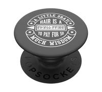 Gray Hair Wisdom Quote Funny Aging Humor PopSockets Adhesive PopGrip