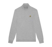 Gray Half-Zip Cotton Jumper - unisex - Lyle & Scott - Kids Sweatshirts - Gray - 12 Y - Kids 12 Y