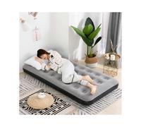 (Gray+hand pump (air supply pillow storage bag+repair glue), 185 * 72 * 22cm) Inflatable Mattress For Home Use, Two Person Outdoor Portable Air Cushion Bed, Single Person Lazy Bed, Lunch Break Folding