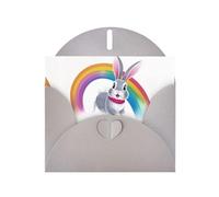 Gray Holiday greeting check blank card and pearl beautiful blank note block VVXBHGR Crossing the rainbow Pattern