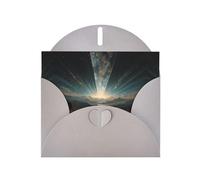 Gray Holiday greeting check blank card and pearl beautiful blank note block VVXBHGR The twinkling sky Pattern