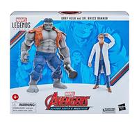 Marvel Hasbro Legends Series Gray Hulk and Dr. Bruce Banner, Avengers