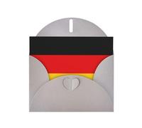Gray JKIEGOQ German flag Prints Greeting Card 4 x 6 in for Christmas, Valentine's Day, Wedding, Party Invitation Cards