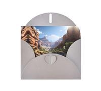 Gray JKIEGOQ Grand Canyon Prints Greeting Card 4 x 6 in for Christmas, Valentine's Day, Wedding, Party Invitation Cards