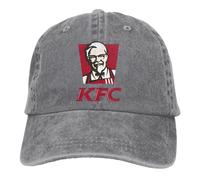 (Gray) KentuckyFried Chicken KFC Logo Baseball Caps/Hat