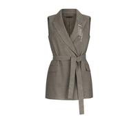 LIU JO Waistcoat Woman color Grey - Size: 42 - female