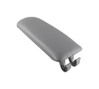 Gray Leather Armrest Arm Rest Center Console Box L