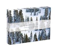 Galison Puzzle Gray Malin Snow 500-Piece Double-Sided
