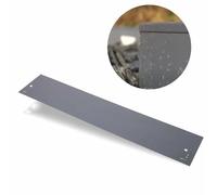 Gray Metal Lawn Edging 13.5x120cm Rust-Free Garden Border