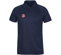 Gray-Nicolls Boys Matrix Polo Shirt - Navy, 11-12 Years