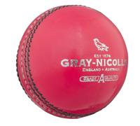 Gray-Nicolls Crest Academy Cricket Ball - PINK (142g)