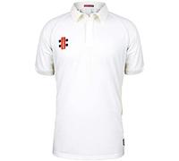 Gray-Nicolls Matrix V2 Short Sleeved Junior Cricket Shirt (2023) - Age 7-8