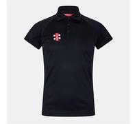 Gray-Nicolls Men Matrix Polo Shirt - Black, Large