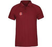 Gray-Nicolls Men Matrix Polo Shirt - Maroon, X-Small