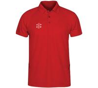 Gray-Nicolls Men Matrix Polo Shirt - Red, Small