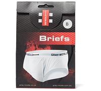 Gray-Nicolls Men's Cover Point Briefs - White, 2X-Large
