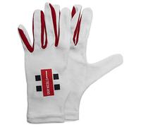 Gray-Nicolls Pro Full Finger Batting Inners, White, Right