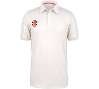 Gray-Nicolls SHIRT PRO PERFORMANCE SHORT SLEEVE - IVORY (XL)