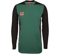 Gray-Nicolls T20 LONG SLEEVE SHIRT - GREEN/BLACK - NEW FOR 2019 (2XL)