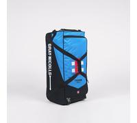 Gray-Nicolls Team 200 Wheelie Holdall - Black/Cyan