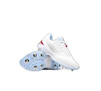 Gray-Nicolls Velocity 5.5 Spiked Cricket Shoes, Sky White, 10 UK