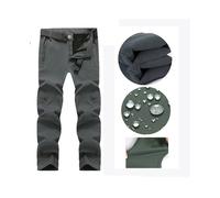 (Gray Pant, L(65-75kg)) US Military Army SharkSkin SoftShell Tactical Windproof Waterproof Jackets Men Hood Coat Combat Fishing Hiking Camping Hunting