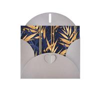 Gray Pearlescent Paper Holiday Cards 4"x6" YYHHAOFA the old hollywood Pattern Greeting Cards for Christmas, Birthday, Wedding Anniversary & Party Invitations