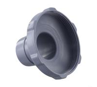 Gray Plastic Hose Adapter Skimmer For Above Ground Pool Maintenance Compatible With For Intex Pumps And Vacuum Systems To Filter Debris And Oil From Water For Surface Easily 1 Pack(1pc)