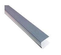Gray Plastic PVC Corner 90 Degree 1 Meters Angle Trim Wall Corner Guard Edge Protector TMW Profiles (15mm x 15mm x 1M)