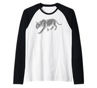 Gray Puma Raglan Baseball Tee