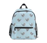 Gray Quails Kid's Backpack for Boys Girls Toddler Preschool Backpacks Kindergarten Bookbag for 3-8 Y