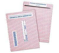 Gray/Red Paper Gummed Flap Confidential Interoffice Envelope, 10 x 13, 100/Box, Sold as One Box